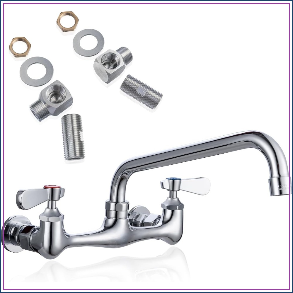 Commercial Kitchen Faucets - Leak-Free Commercial Sink Faucet 8