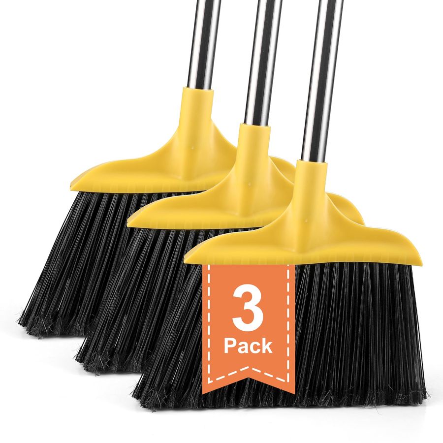 Commercial Kitchen Broom - Pack Outdoor Heavy Duty Broom 59