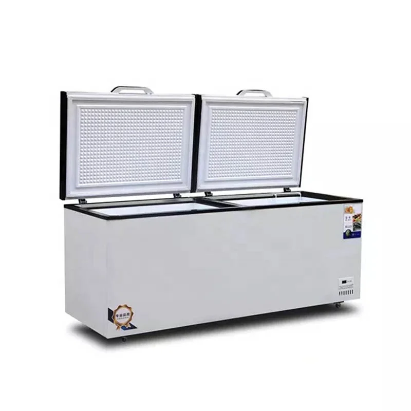 Commercial Chest Freezer - Factory Direct Horizontal Double Doors Commercial