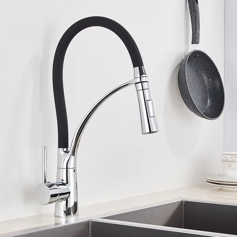 Commercial Kitchen Faucets - Kitchen Sink Faucet Pull Down Rotating