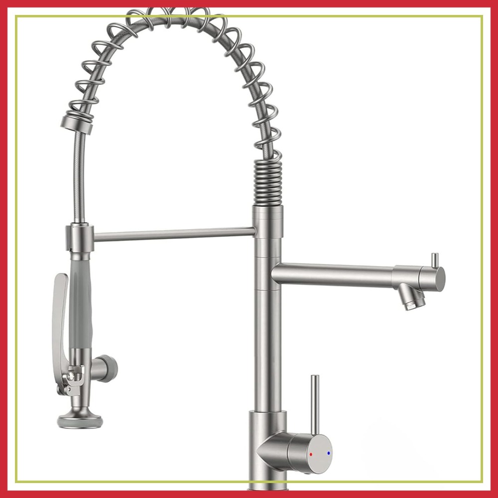 Commercial Kitchen Faucets - Commercial Pull Down Kitchen Sink Faucet