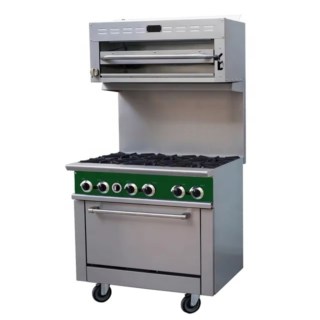 Commercial Kitchen Burner - Gas Stove Perfex Gas 6 Burner