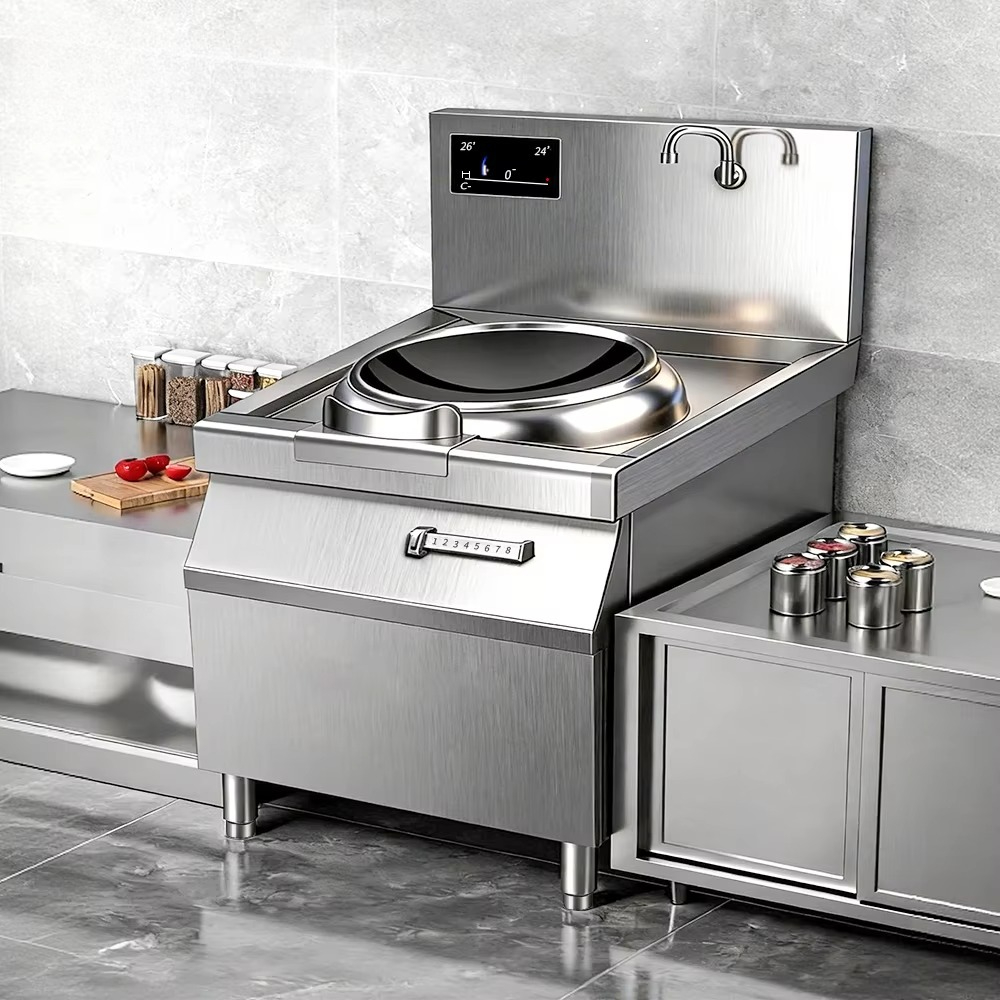 High Power Induction Wok Cooke - Commercial Kitchen Burner incelemesi ve fiyatı