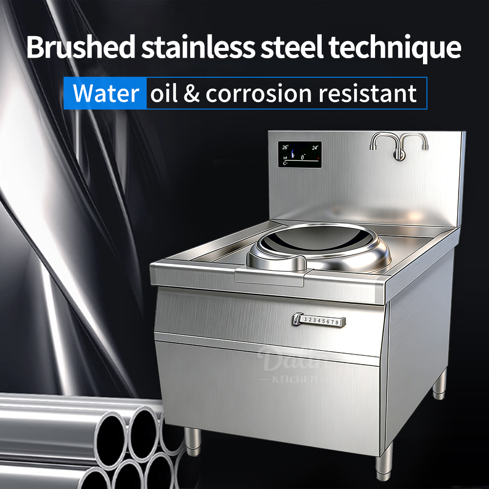High Power Induction Wok Cooke - Commercial Kitchen Burner incelemesi ve fiyatı