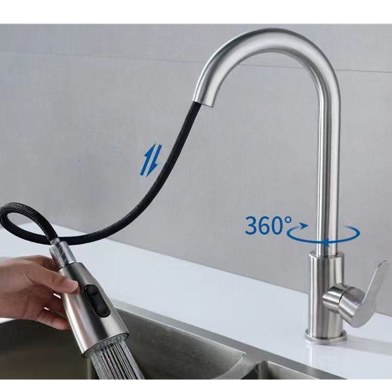 Kitchen Faucet Pull Out Brushe - Commercial Kitchen Faucets incelemesi ve fiyatı