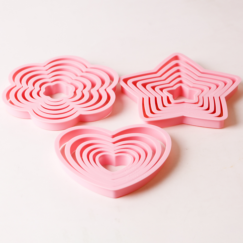 1set/3sets Pink Heart Star Flo - Commercial Kitchen Equipment List incelemesi ve fiyatı