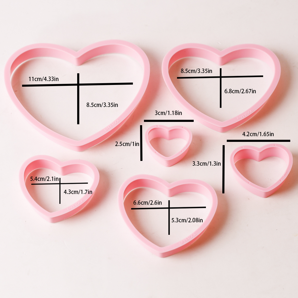 1set/3sets Pink Heart Star Flo - Commercial Kitchen Equipment List incelemesi ve fiyatı