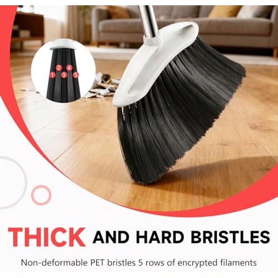 Heavy Duty Broom, 54-Inch Adju - Commercial Kitchen Broom incelemesi ve fiyatı