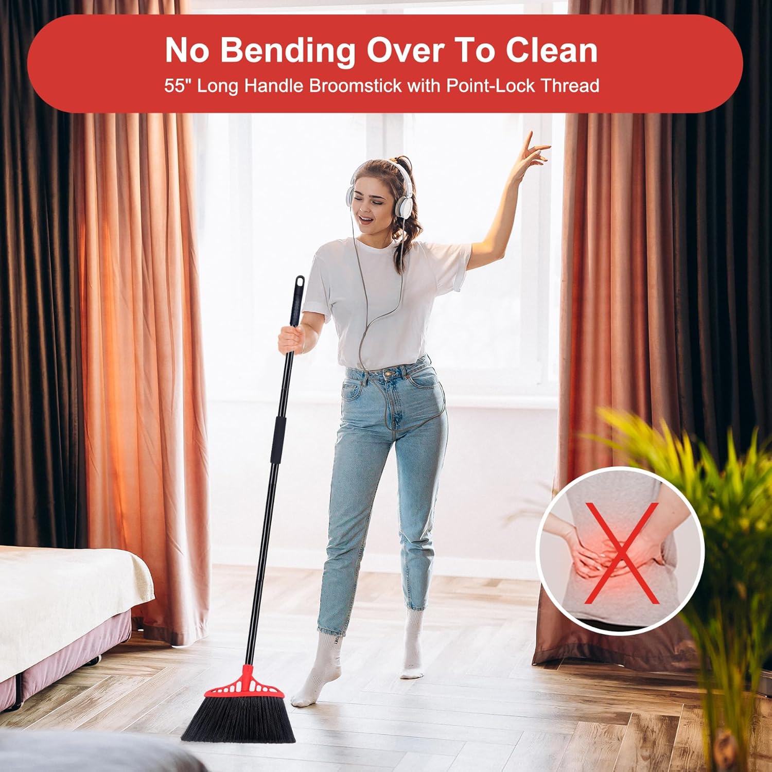 Tiumso Heavy Duty Angle Broom  - Commercial Kitchen Broom incelemesi ve fiyatı