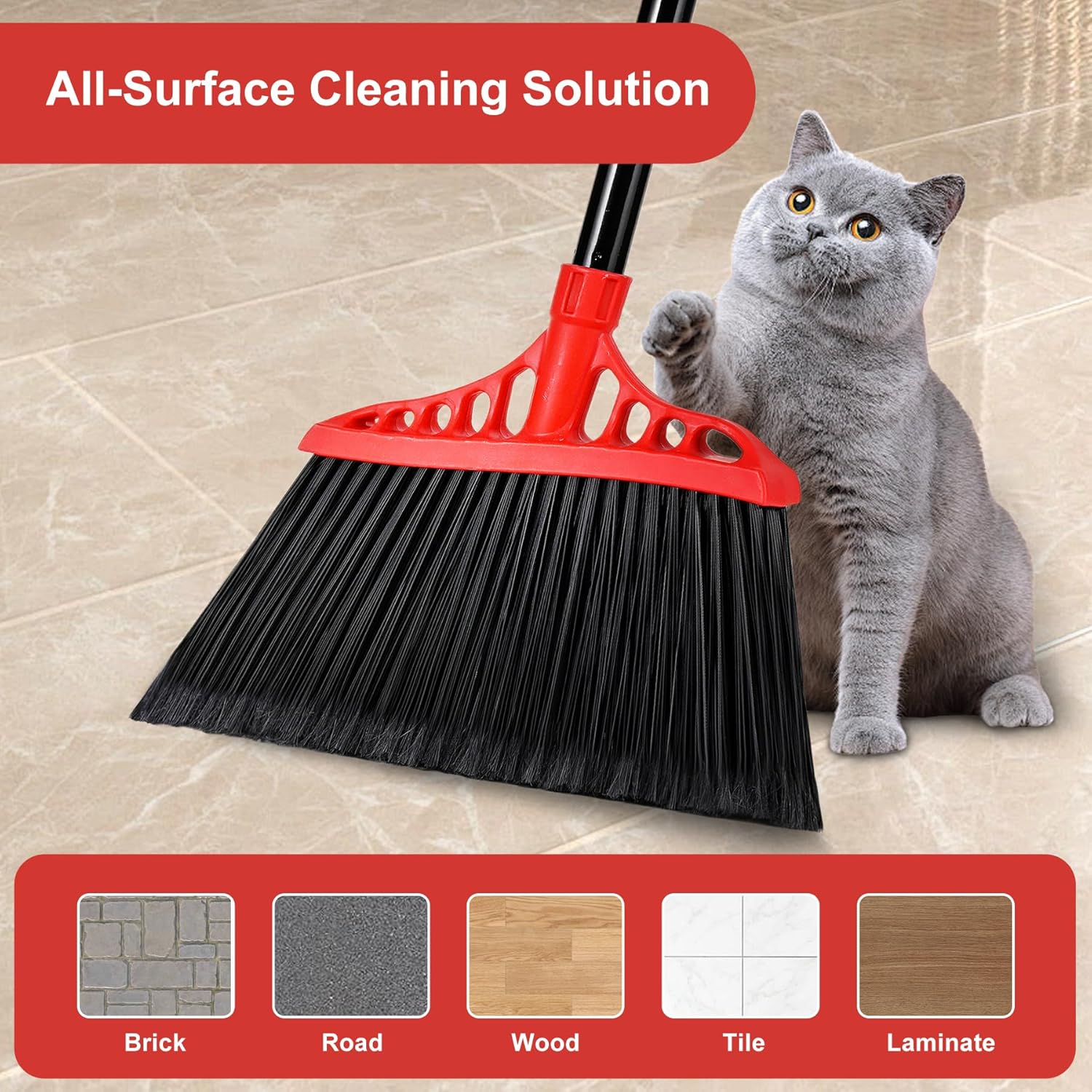Tiumso Heavy Duty Angle Broom  - Commercial Kitchen Broom incelemesi ve fiyatı