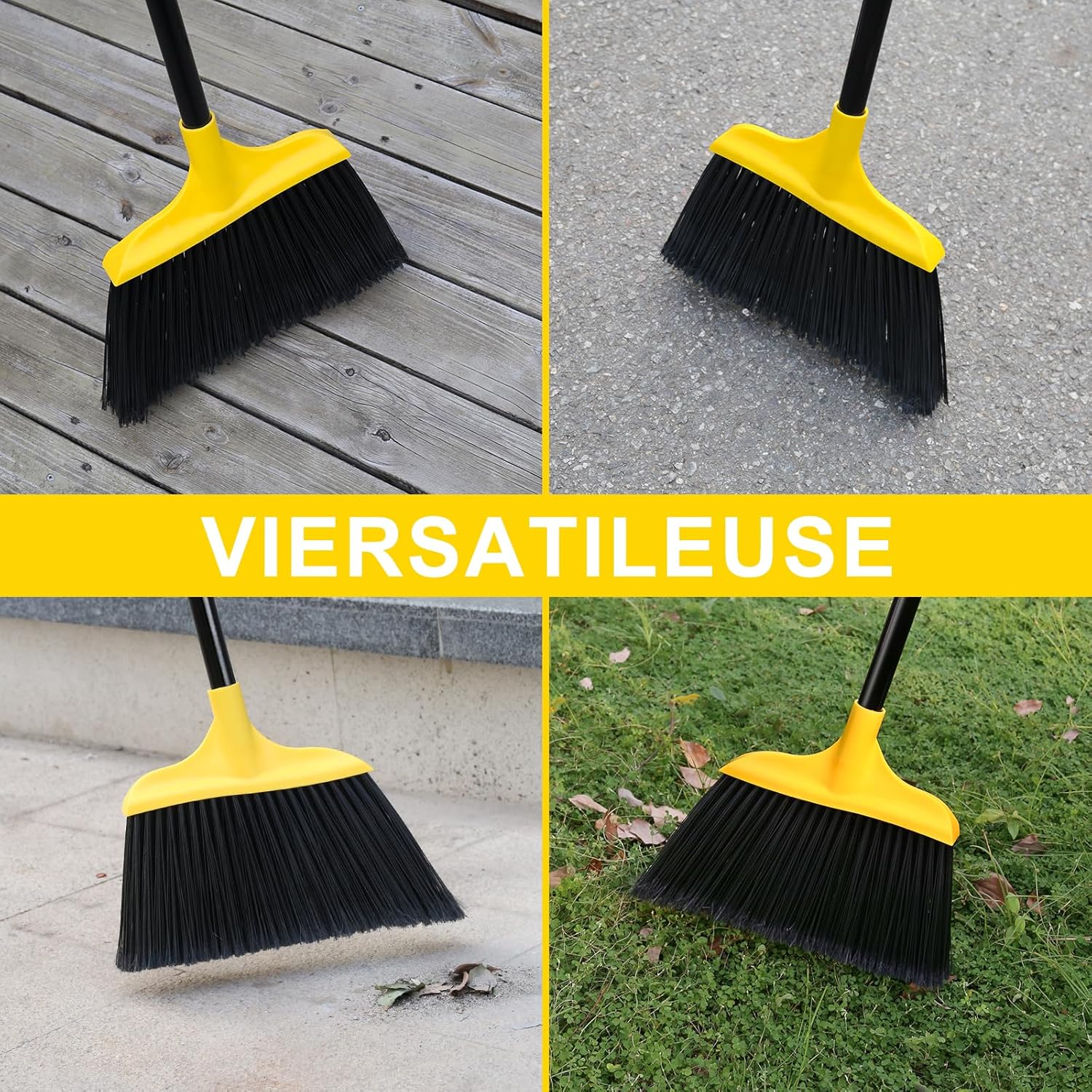 3 Pack Heavy Duty Outdoor Broo - Commercial Kitchen Broom incelemesi ve fiyatı