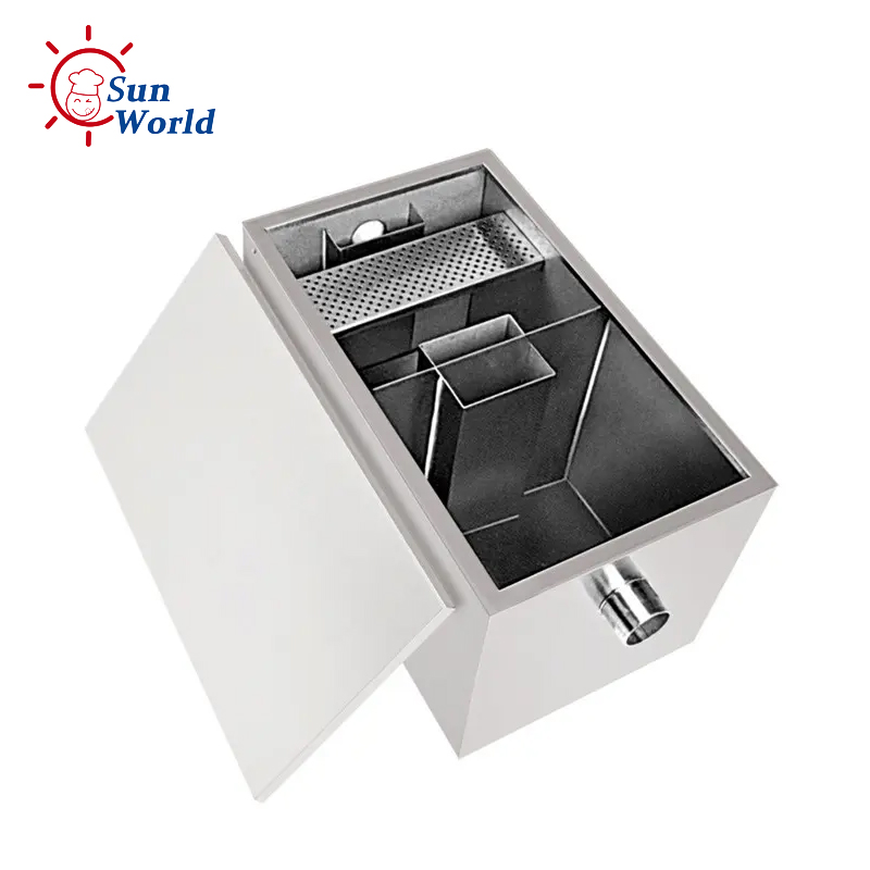 Industrial Under Sink Oil Grea - Commercial Kitchen Grease Interceptor incelemesi ve fiyatı