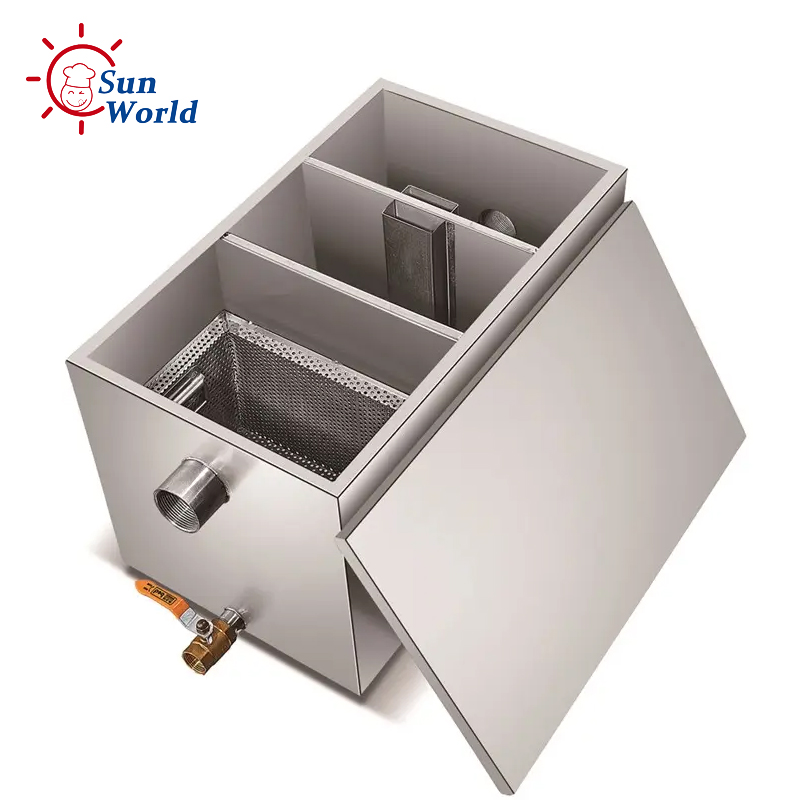 Industrial Under Sink Oil Grea - Commercial Kitchen Grease Interceptor incelemesi ve fiyatı