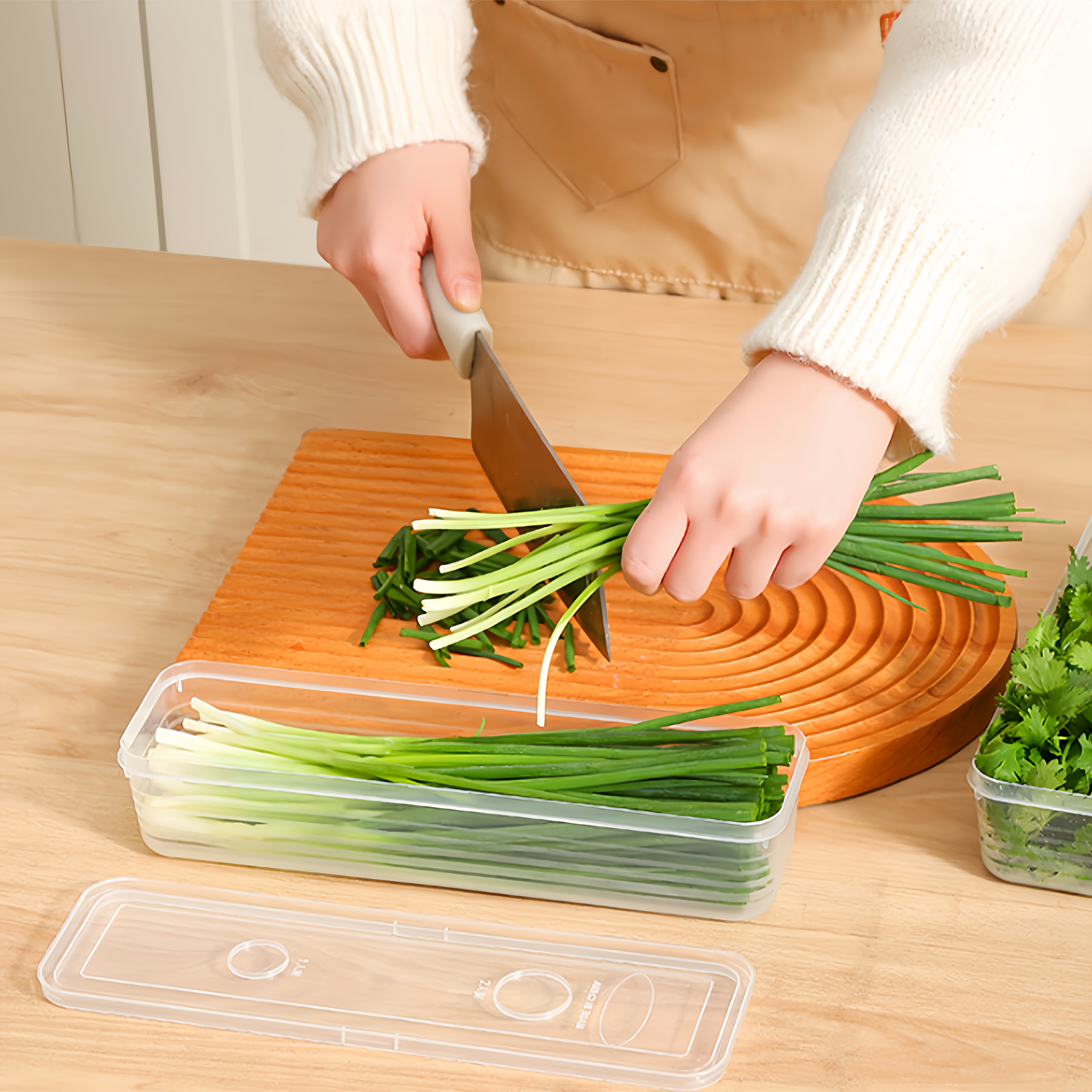 2/4/6pcs Food Vegetable Storag - Commercial Kitchen Refrigerator incelemesi ve fiyatı