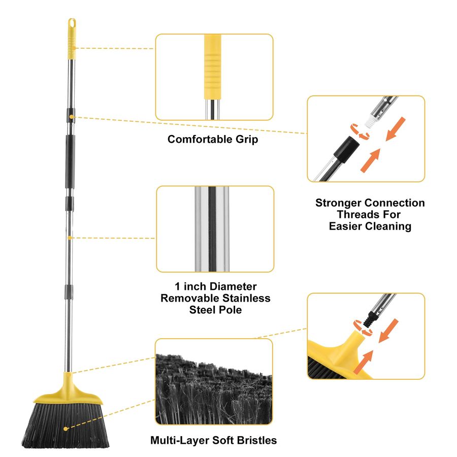 Pack Outdoor Heavy Duty Broom  - Commercial Kitchen Broom incelemesi ve fiyatı