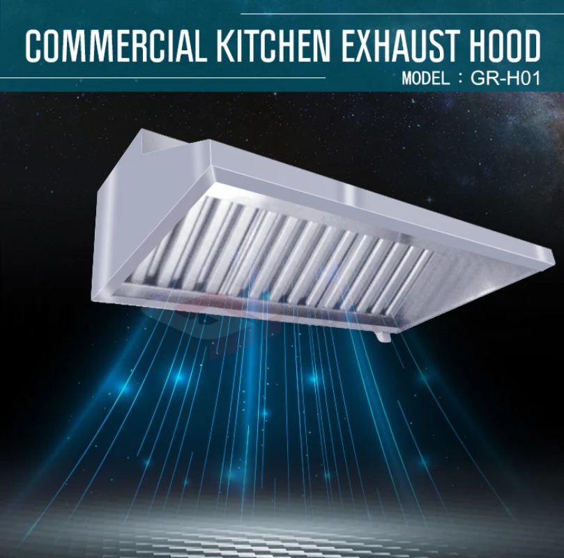 Cooker Chimney Island Range Ho - Commercial Kitchen Chimney incelemesi ve fiyatı
