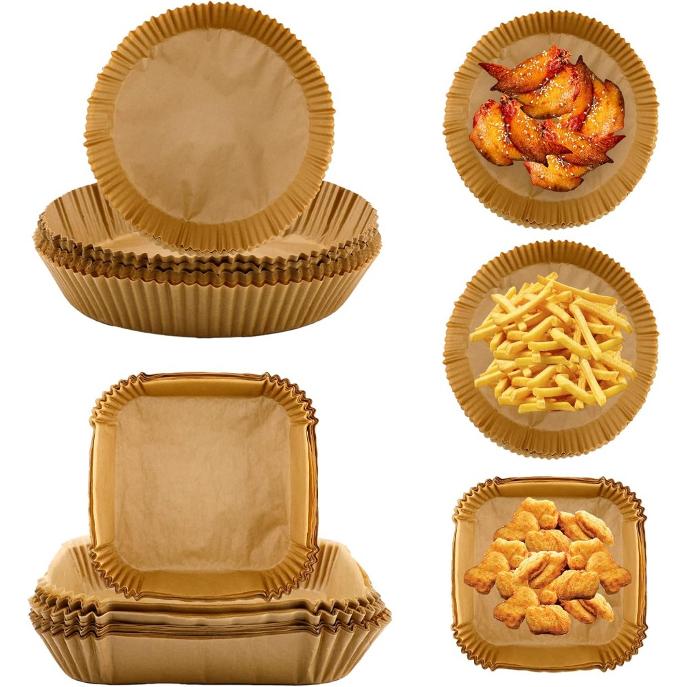 50/100pcs Air Fryer Disposable - Commercial Kitchen Pots And Pans incelemesi ve fiyatı
