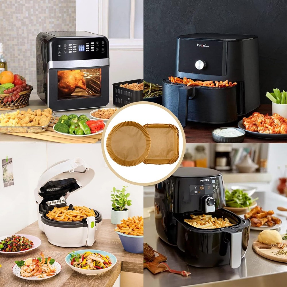 50/100pcs Air Fryer Disposable - Commercial Kitchen Pots And Pans incelemesi ve fiyatı