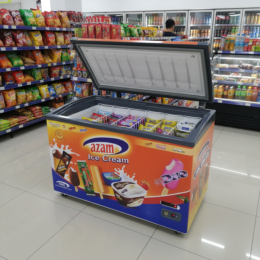SD-351S Ice Cream Commercial C - Commercial Chest Freezer incelemesi ve fiyatı
