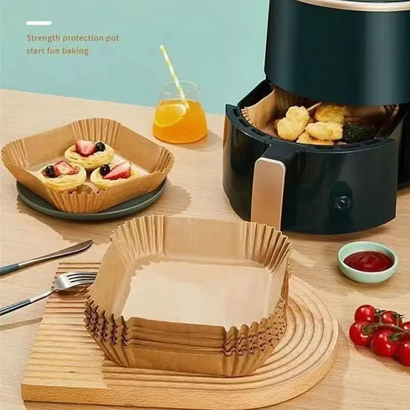 50/100PCS Air Fryer Special Pa - Commercial Kitchen Pots And Pans incelemesi ve fiyatı