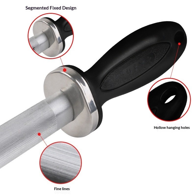 Knife Sharpener Rod - Diamond  - Commercial Kitchen Knife Sharpener incelemesi ve fiyatı