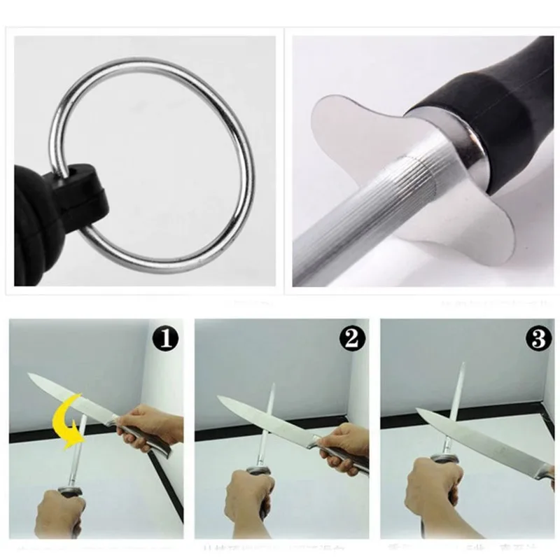 Knife Sharpener Rod - Diamond  - Commercial Kitchen Knife Sharpener incelemesi ve fiyatı