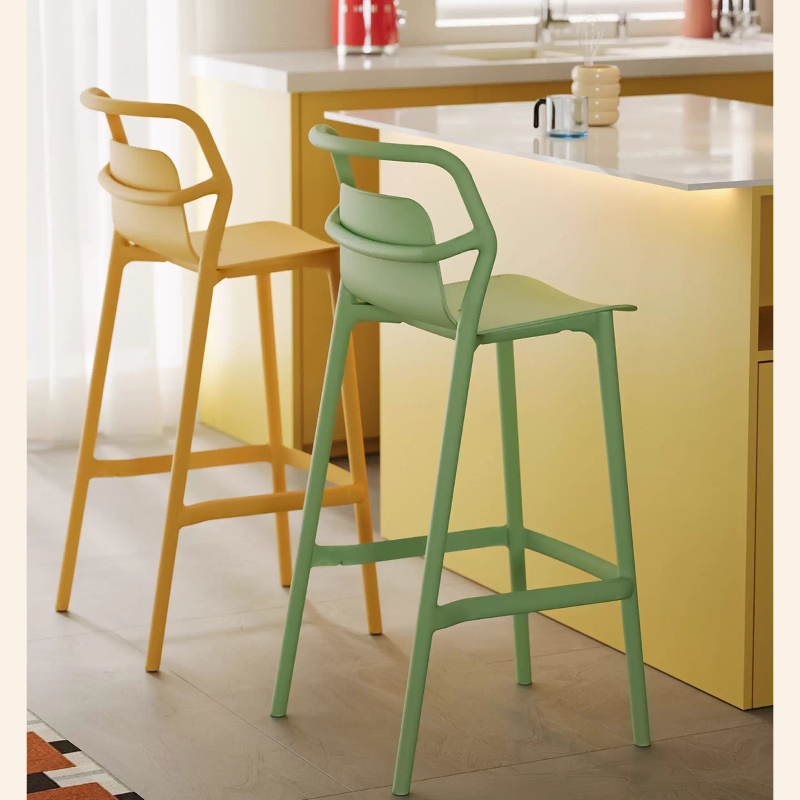 Designer Style Bar Stools Thic - Commercial Kitchen Island incelemesi ve fiyatı