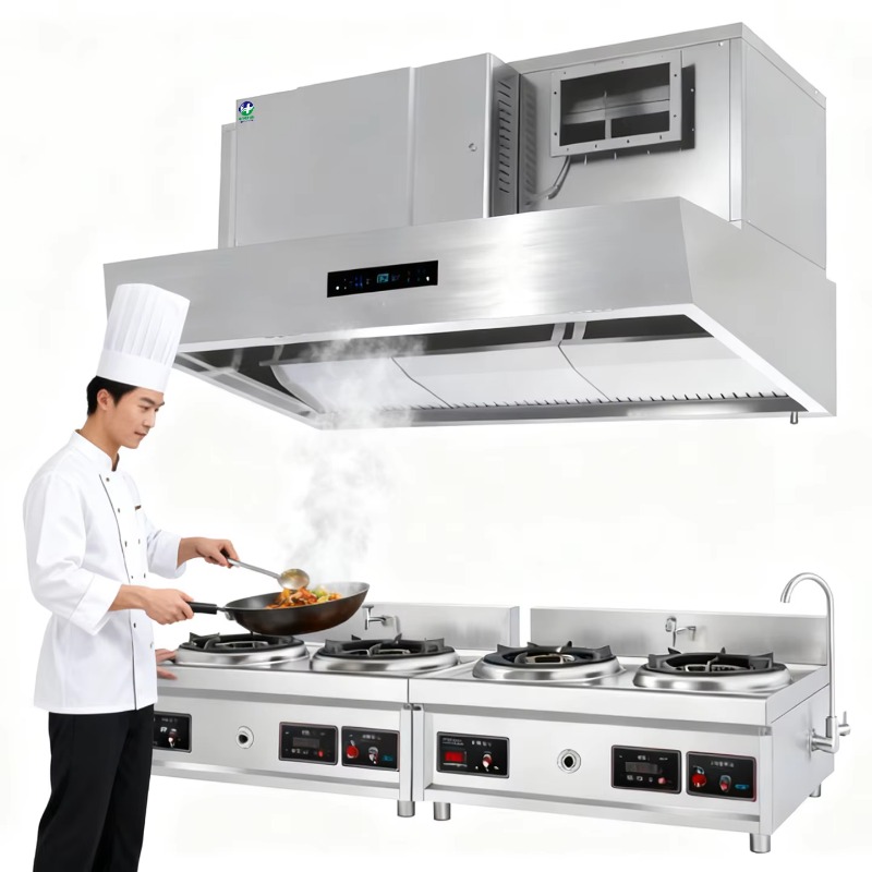 Electrostatic commercial smoke - Commercial Kitchen Chimney incelemesi ve fiyatı
