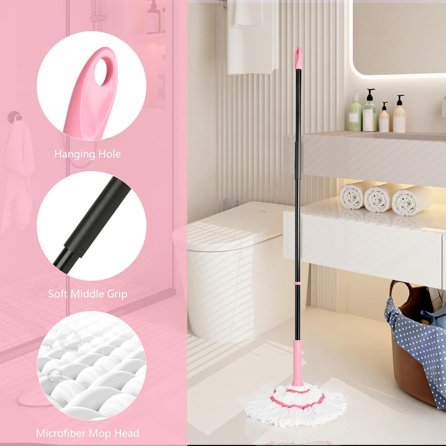Self-Wringing Twist Mop for Fl - Commercial Kitchen Cleaning incelemesi ve fiyatı