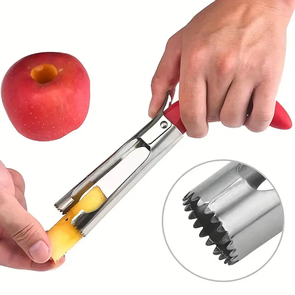 1Pcs Stainless Steel Apple Cor - Commercial Kitchen Equipment List incelemesi ve fiyatı
