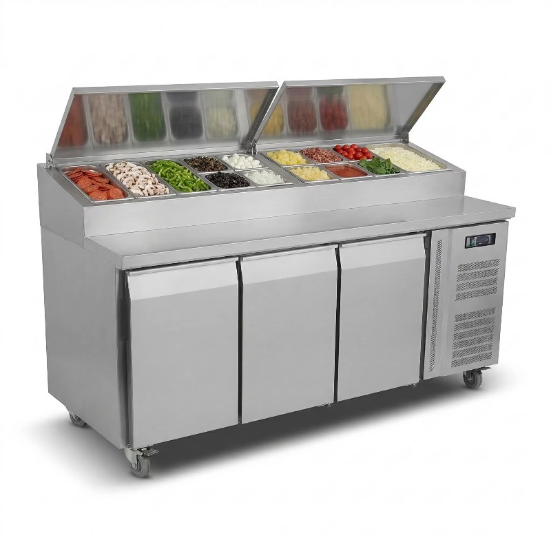OEM Counter Fridge Sandwich Pr - Commercial Kitchen Refrigerator incelemesi ve fiyatı