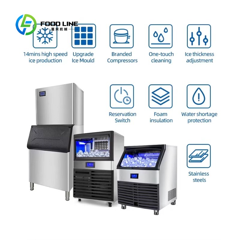 Commercial Ice Cube Maker Mach - Commercial Kitchen Refrigerator incelemesi ve fiyatı