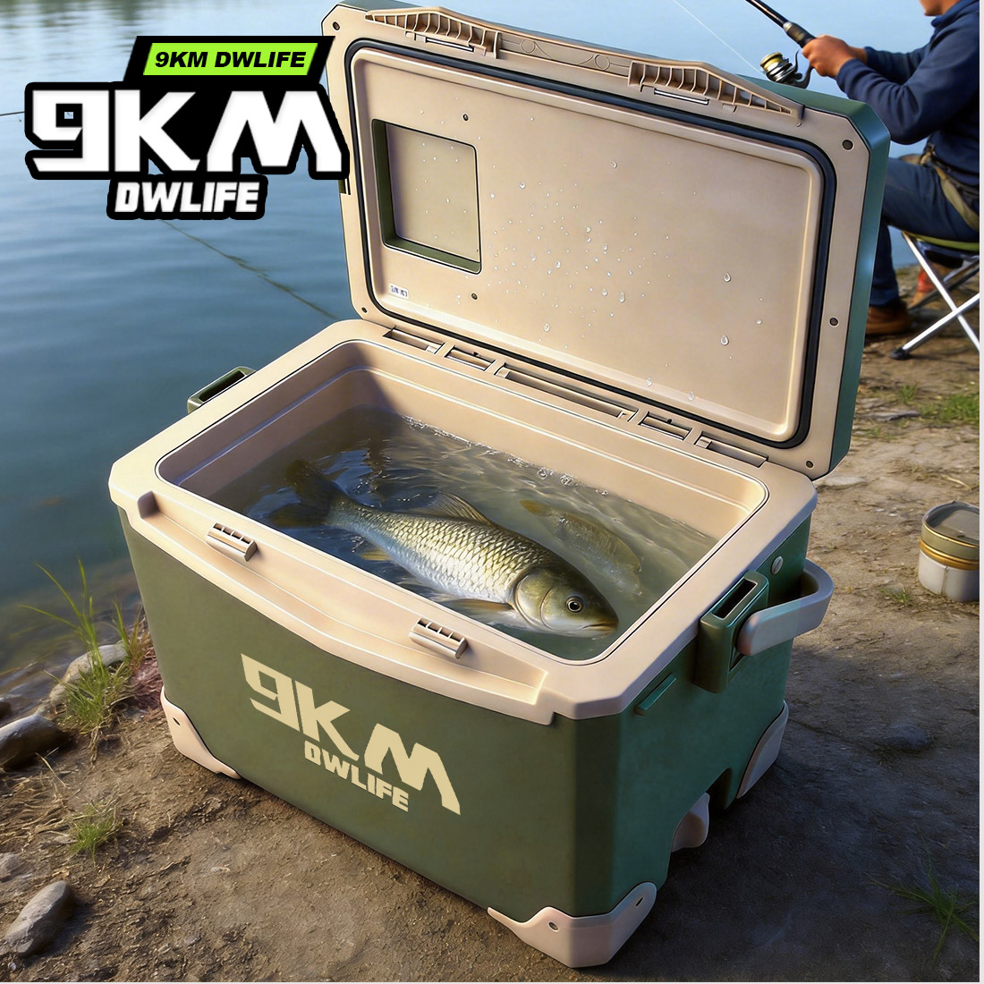 9KM 10L 18L 26L Fishing Cooler - Commercial Chest Freezer incelemesi ve fiyatı