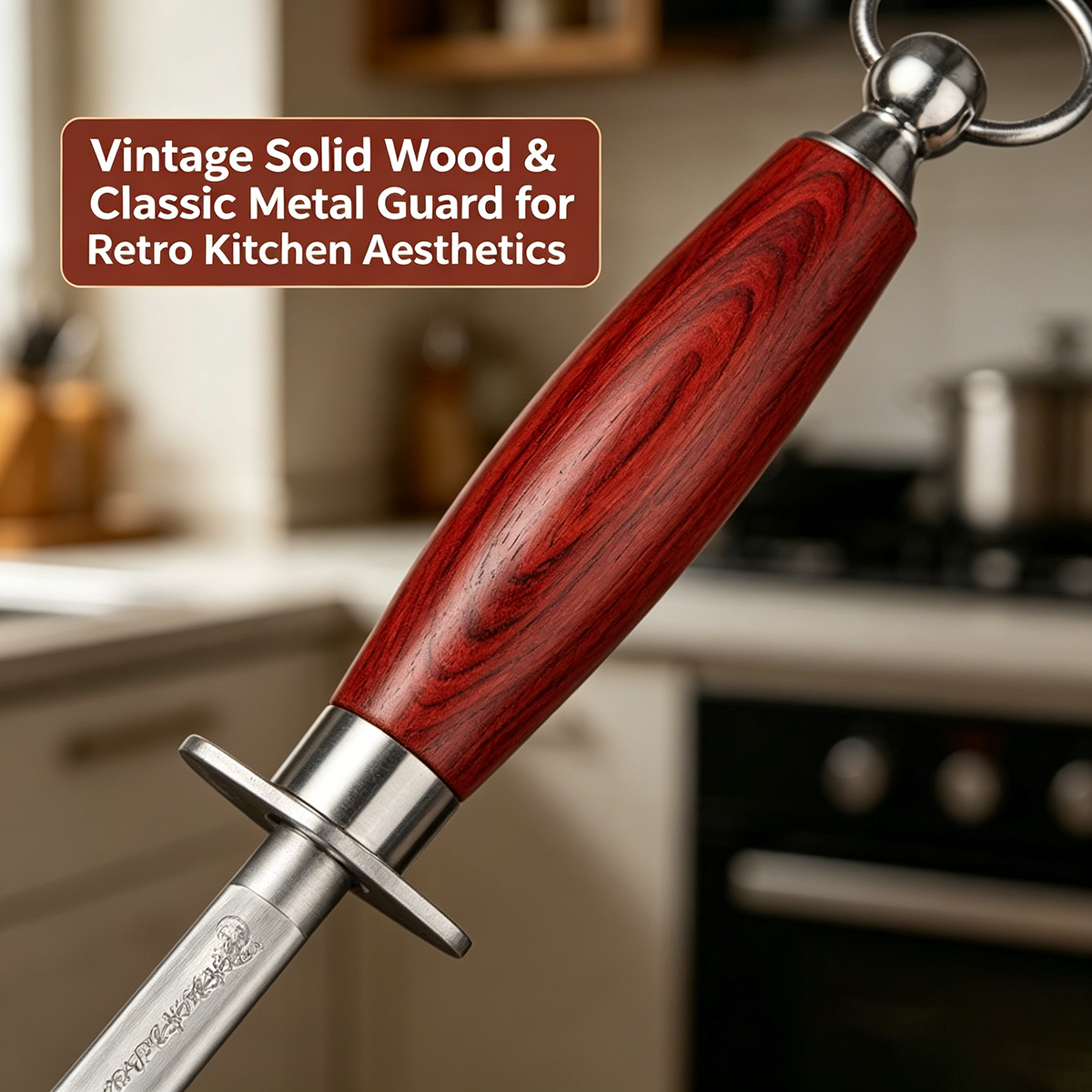 Butcher Sharpening Steel, Prof - Commercial Kitchen Knife Sharpener incelemesi ve fiyatı