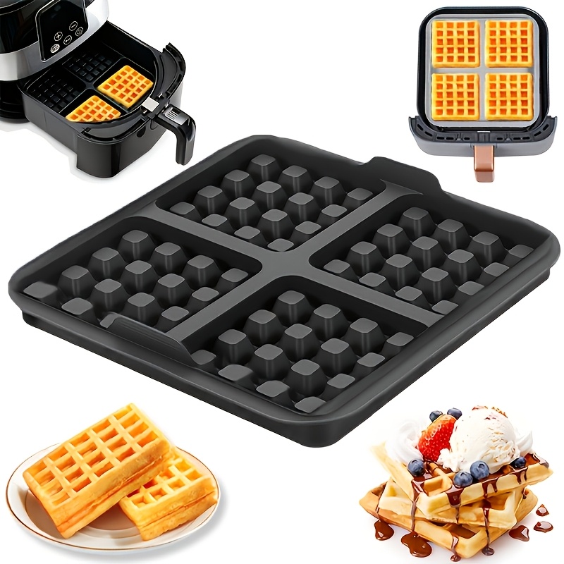 Square Waffle Mold, Non-Stick  - Commercial Kitchen Pots And Pans incelemesi ve fiyatı