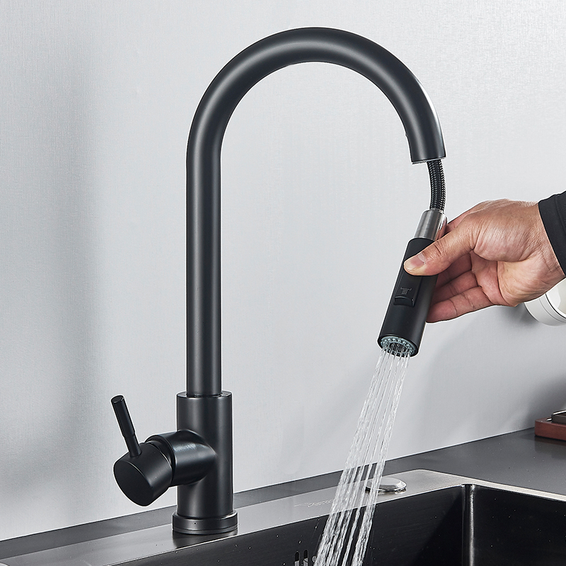 Black Kitchen Faucet Flexible  - Commercial Kitchen Faucets incelemesi ve fiyatı