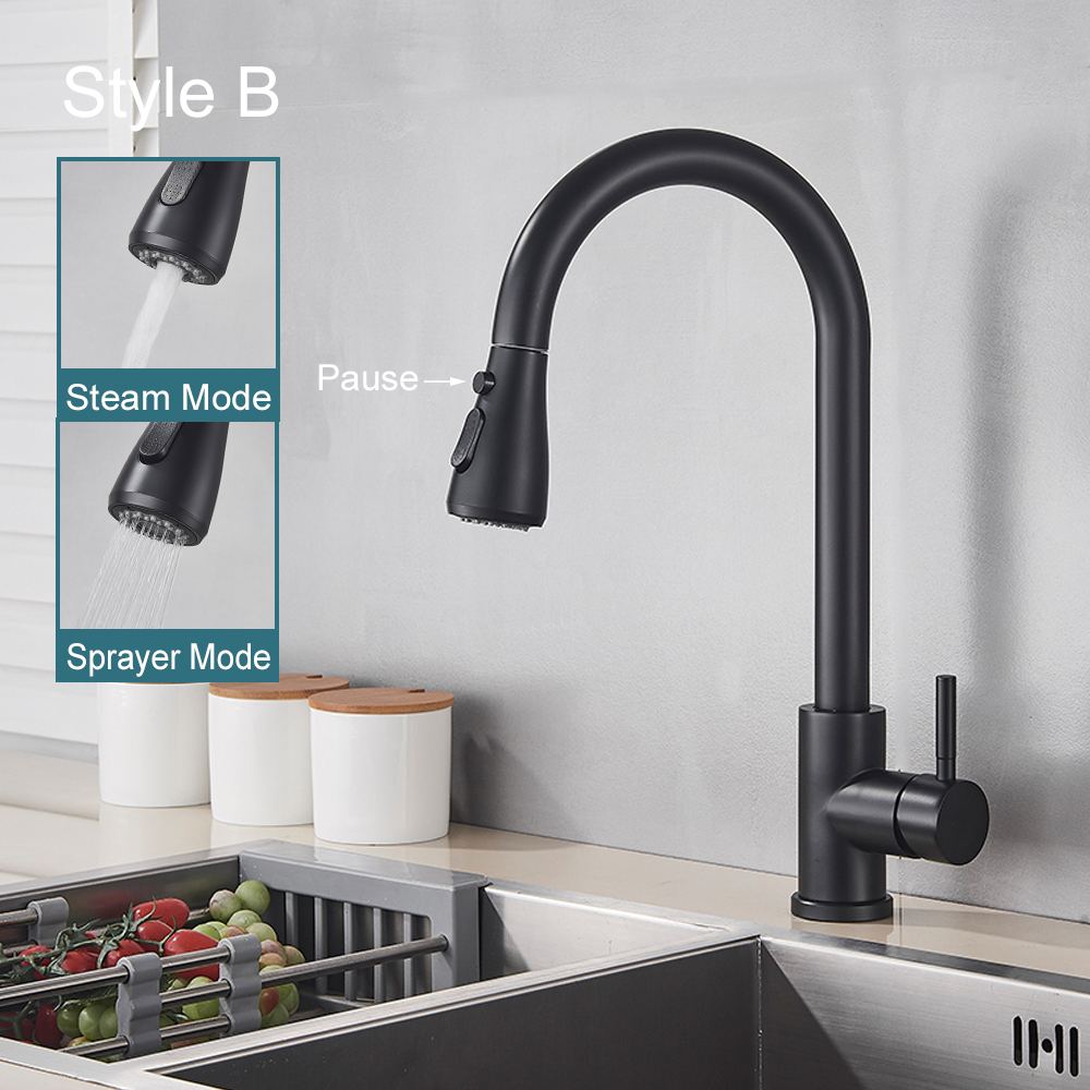 Black Kitchen Faucet Flexible  - Commercial Kitchen Faucets incelemesi ve fiyatı
