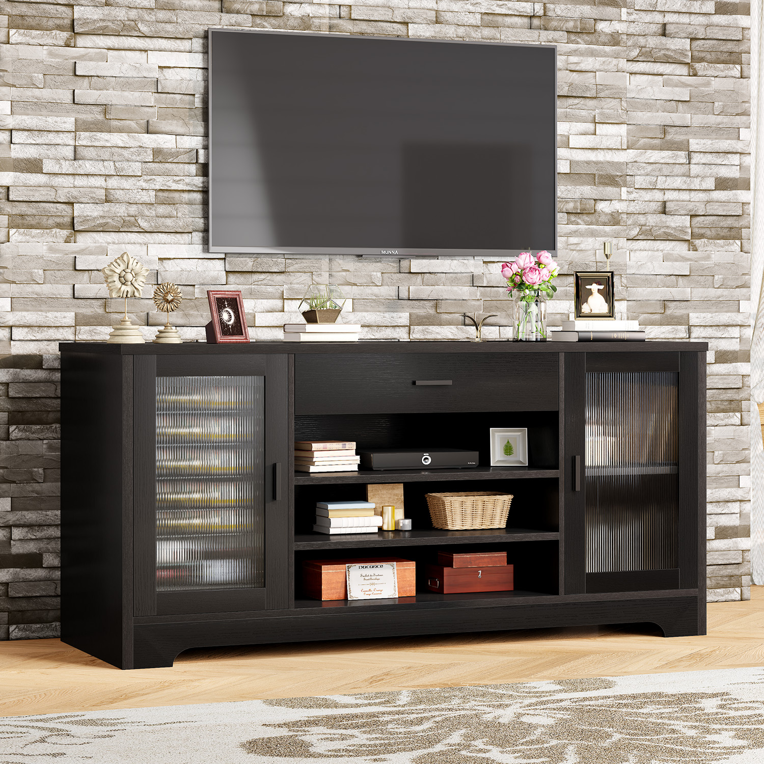 Wooden wine family bar cabinet - Commercial Kitchen Refrigerator incelemesi ve fiyatı
