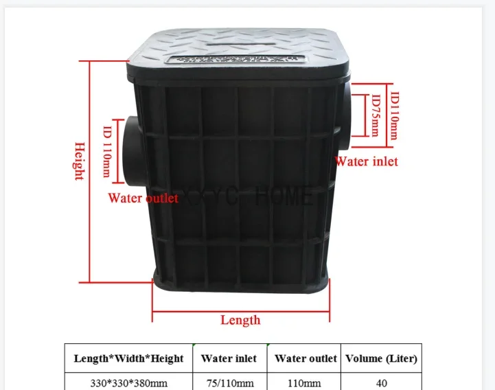 Grease trap kitchen intercepto - Commercial Kitchen Grease Interceptor incelemesi ve fiyatı