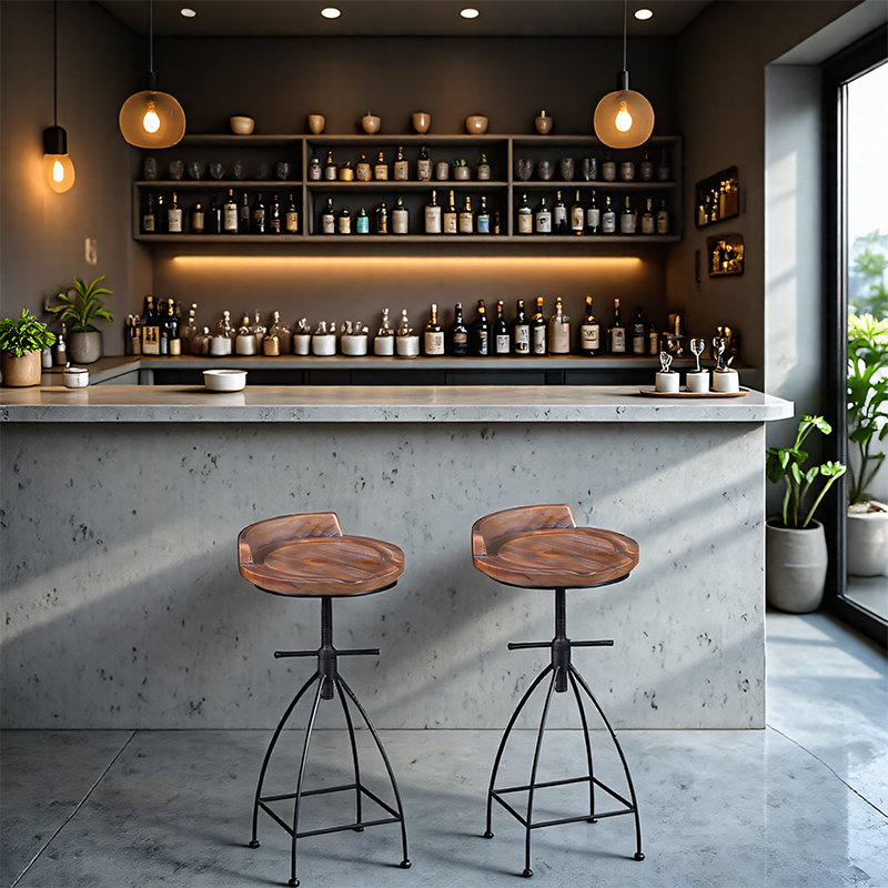 ‌Industrial Adjustable Bar Sto - Commercial Kitchen Island incelemesi ve fiyatı