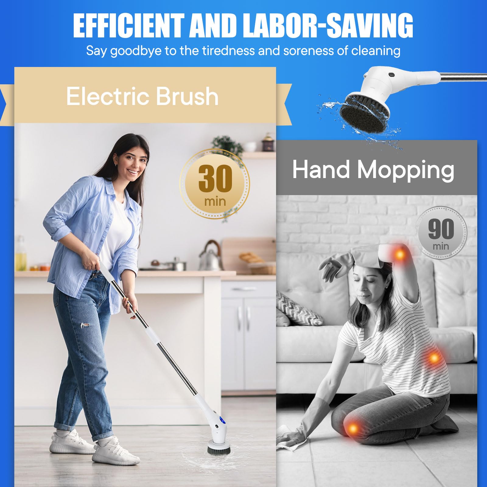 Electric Spin Scrubber Cleanin - Commercial Kitchen Cleaning incelemesi ve fiyatı