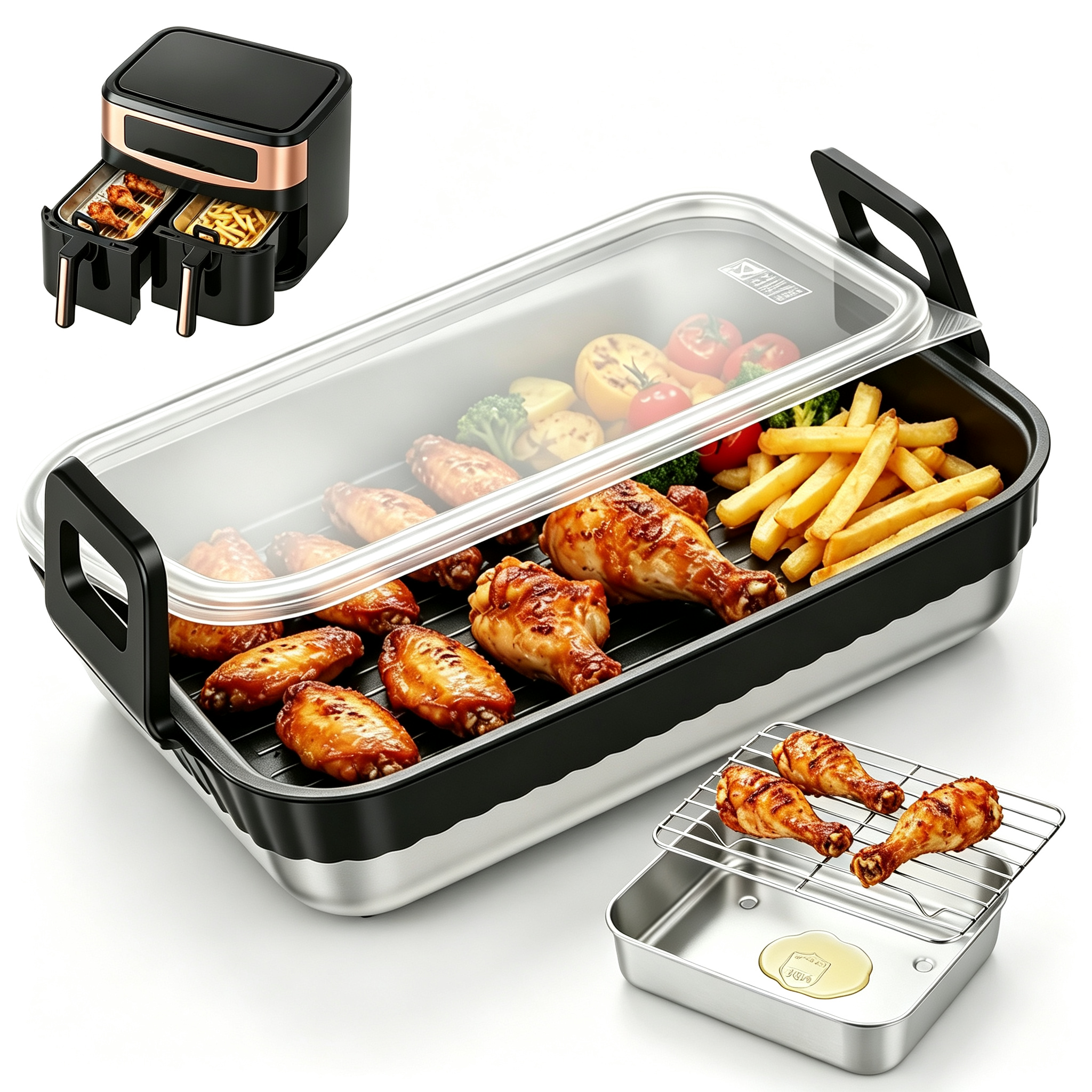 Stainless Steel Baking Pan wit - Commercial Kitchen Pots And Pans incelemesi ve fiyatı