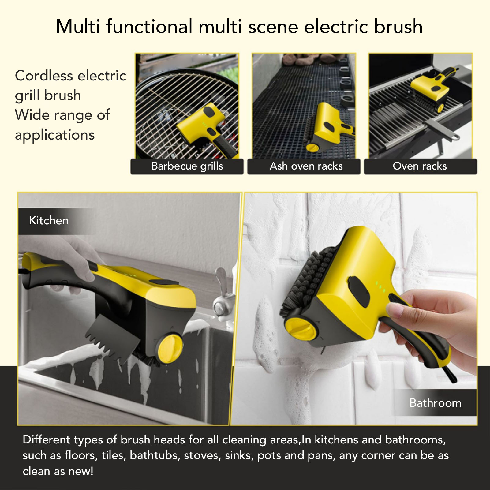 Rechargeable Grill Cleaning Br - Commercial Kitchen Cleaning incelemesi ve fiyatı