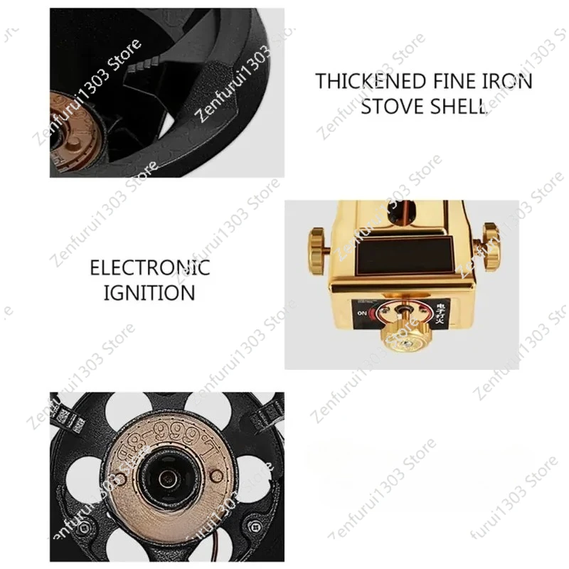 Commercial Fierce Fire Gas Sto - Commercial Kitchen Burner incelemesi ve fiyatı