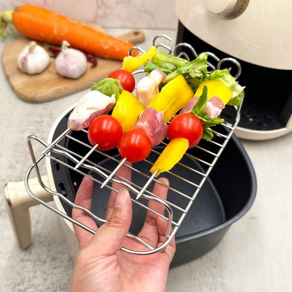 Air Fryer Square Grill Stainle - Commercial Kitchen Pots And Pans incelemesi ve fiyatı