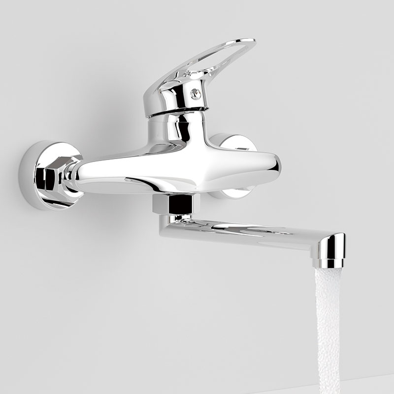 Kitchen Faucet Mixers Wall Mou - Commercial Kitchen Faucets incelemesi ve fiyatı