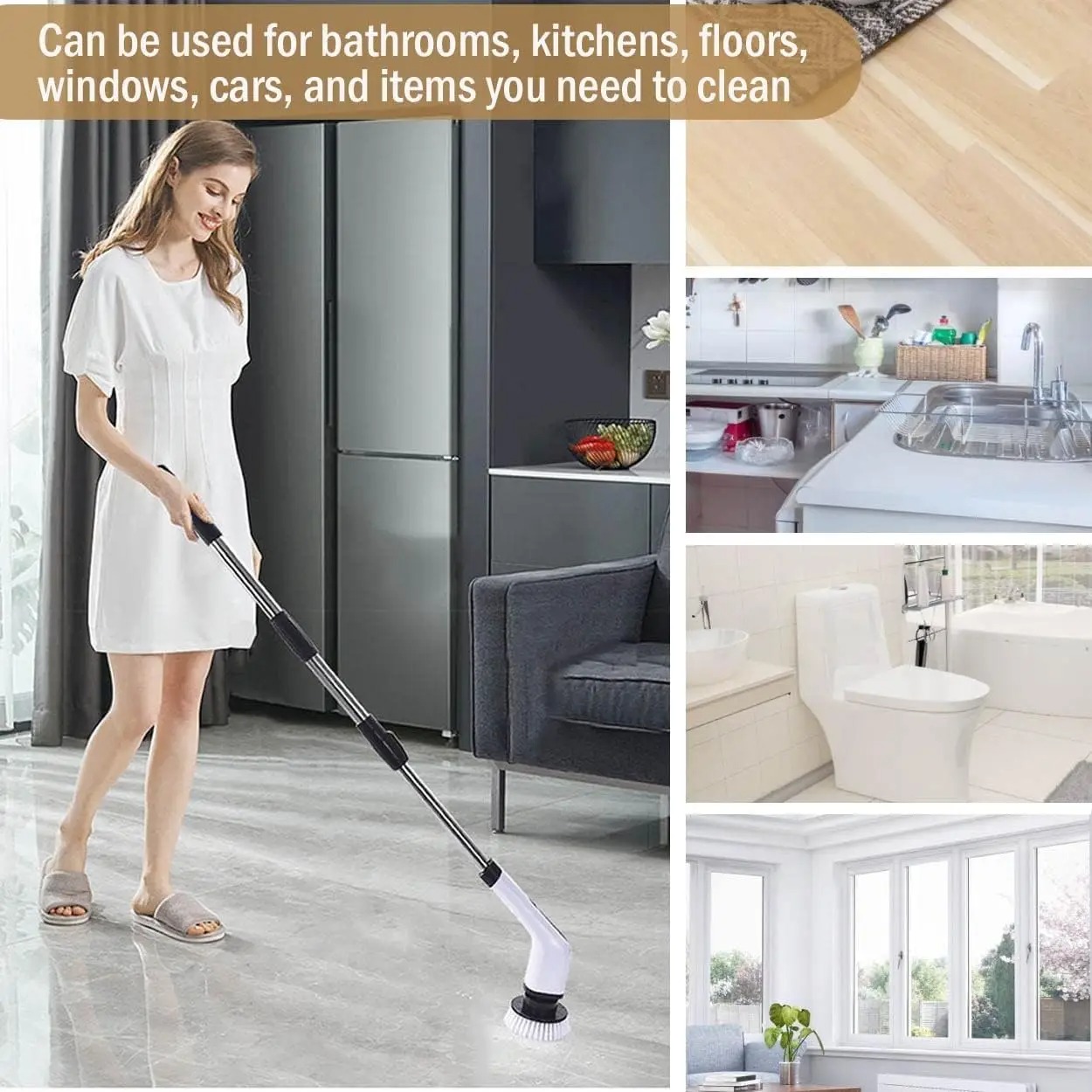 Cordless Electric Spin Scrubbe - Commercial Kitchen Cleaning incelemesi ve fiyatı