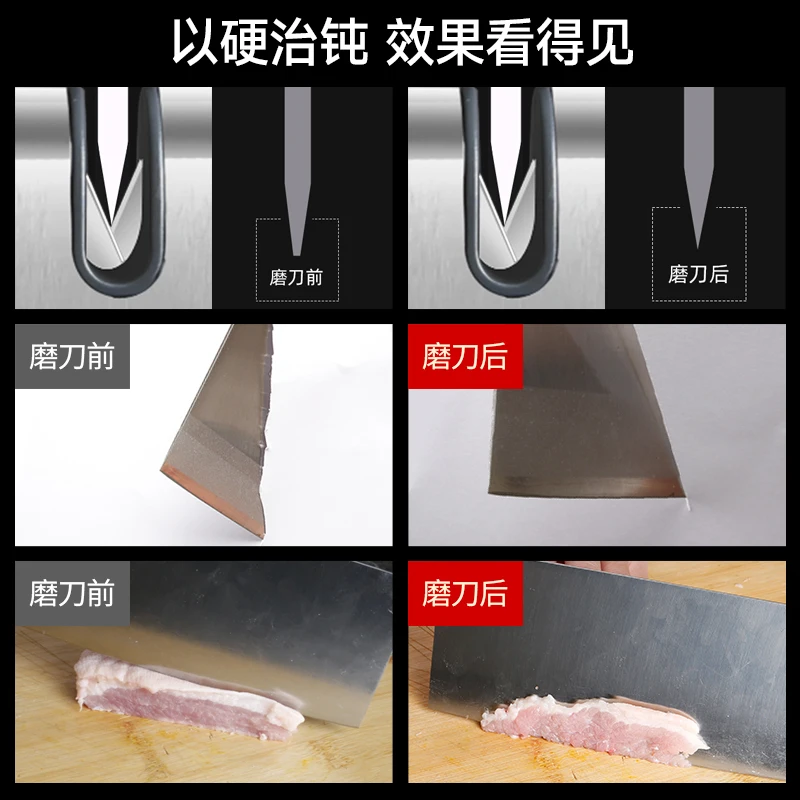 Sharpening stone Household kit - Commercial Kitchen Knife Sharpener incelemesi ve fiyatı
