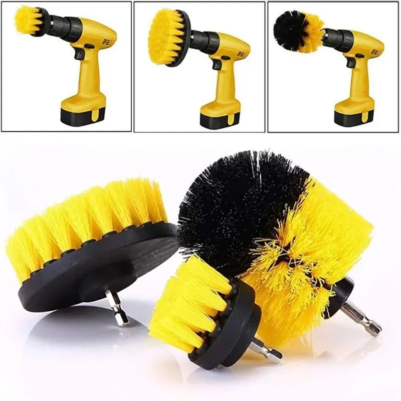 3 pcs/set drill brush set powe - Commercial Kitchen Cleaning incelemesi ve fiyatı