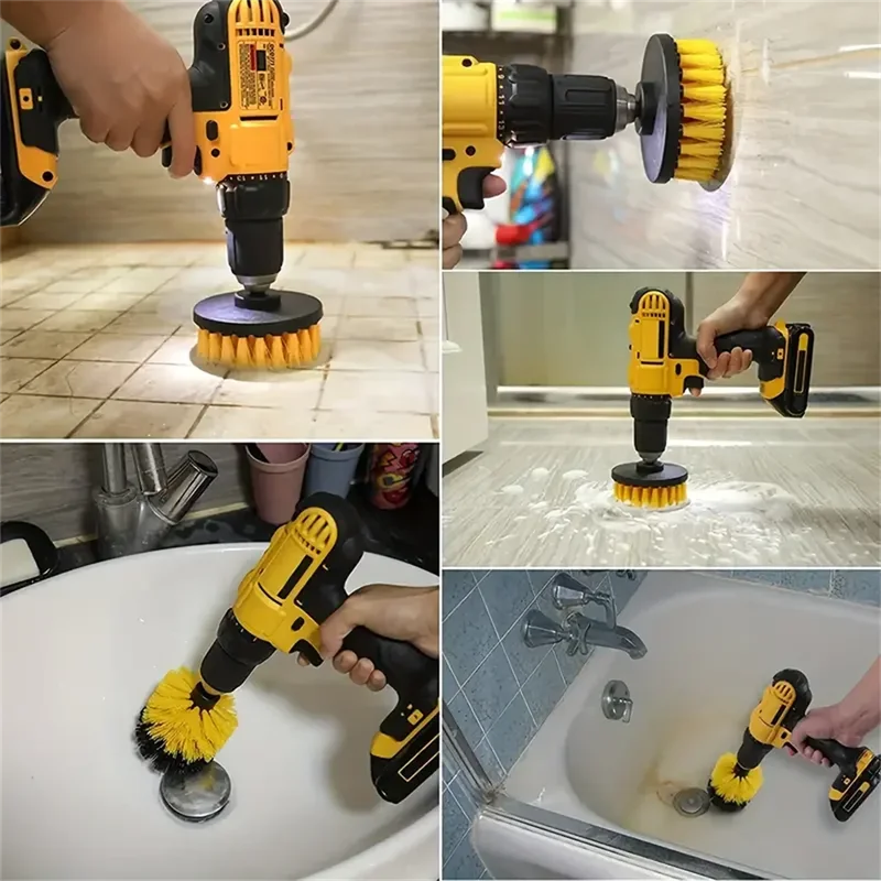 3 pcs/set drill brush set powe - Commercial Kitchen Cleaning incelemesi ve fiyatı